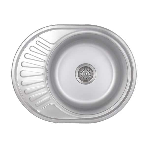 Кухонна мийка Brinex 5745 0,8 мм Satin