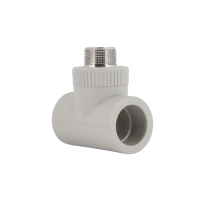 Тройник PPR Blue Ocean 32х3/4"х32 НР - 2 фото