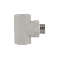 Тройник PPR Blue Ocean 32х3/4"х32 НР - 4 фото