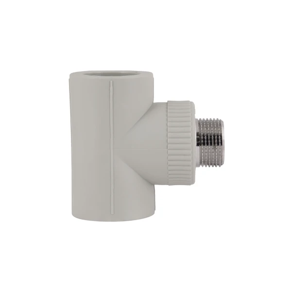Тройник PPR Blue Ocean 32х3/4"х32 НР - 4 фото