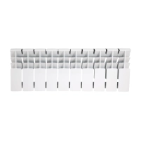 Радиатор биметаллический Thermo Alliance Bi-Ferrum 200/96 0,81 кг - 3 фото