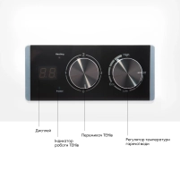 Бойлер Thermo Alliance 80 л плоский горизонтальний, мокрий ТЕН 2 кВт (0,8+1,2) - 5 фото
