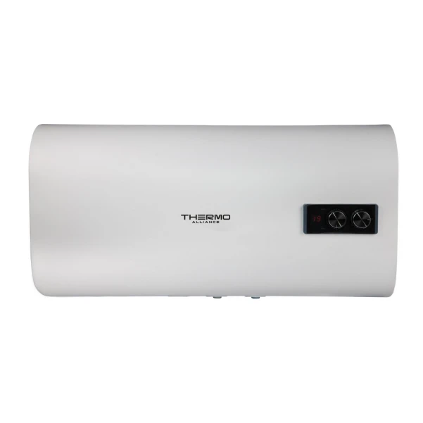 Бойлер Thermo Alliance 80 л плоский горизонтальний, мокрий ТЕН 2 кВт (0,8+1,2)
