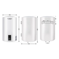 Бойлер Thermo Alliance 50 л вертикальний, сухий ТЕН 2,0 кВт - 1 фото