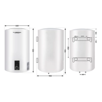 Бойлер Thermo Alliance 100 л вертикальний, сухий ТЕН 2,0 кВт - 1 фото