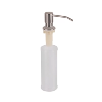Мойка для кухни интегрированная Lidz Handmade H4050 (LDH4050BRU39258) Brushed Steel 3,0/1,0 мм - 6 фото