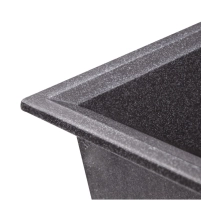 Кухонна мийка Lidz 790x495/230 BLA-03 (LIDZBLA03790495230) - 6 фото