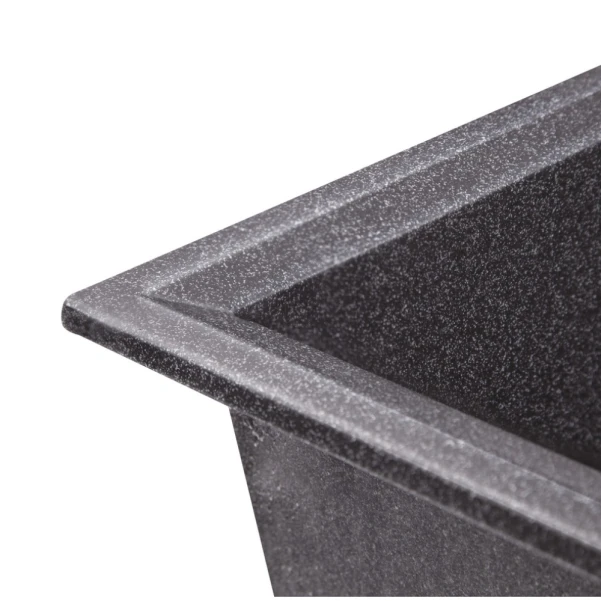 Кухонна мийка Lidz 790x495/230 BLA-03 (LIDZBLA03790495230) - 6 фото