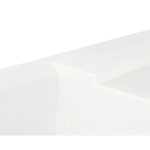 Кухонна мийка Lidz 790x495/230 WHI-01 - 5 фото