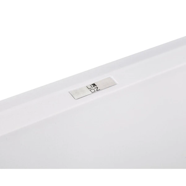 Кухонна мийка Lidz 790x495/230 WHI-01 - 7 фото