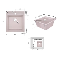 Кухонная мойка Lidz 460х515/200 COL-06 (LIDZCOL06460515200) - 1 фото