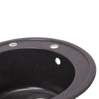 Кухонна мийка Lidz D510/200 GRF-13 (LIDZGRF13D510200) - 4 фото