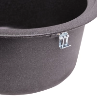 Кухонна мийка Lidz D510/200 GRF-13 (LIDZGRF13D510200) - 5 фото