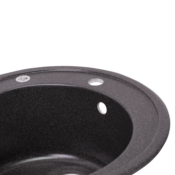 Кухонна мийка Lidz D510/200 GRF-13 (LIDZGRF13D510200) - 4 фото