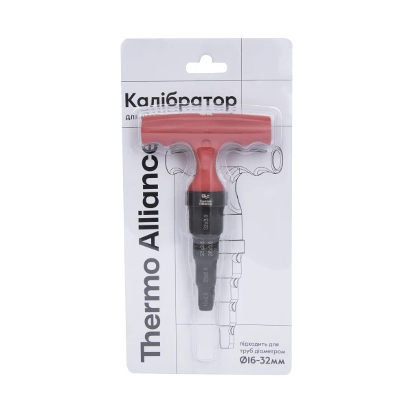 Калібратор з тріскачкою Thermo Alliance для м/п труб d16-32 STD-404 - 5 фото