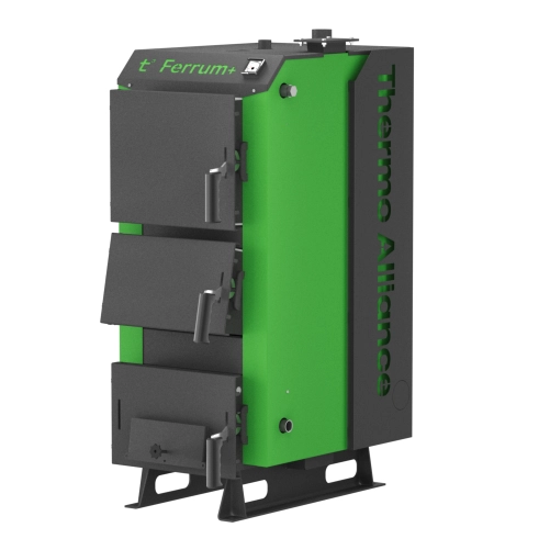 Котел твердопаливний сталевий Thermo Alliance Ferrum Plus V 5.0 FSF+ 30