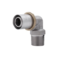 Коліно прес Icma 20х1/2" НР
