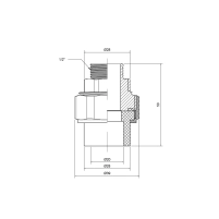 Сгон "Американка" PPR Thermo Alliance 20х1/2" НР - 1 фото