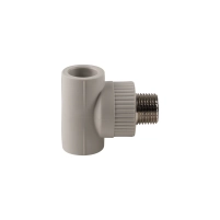 Тройник PPR Thermo Alliance 20х1/2"х20 НР - 2 фото