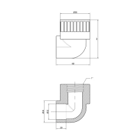 Кутик PPR Thermo Alliance 32х1" ВР - 1 фото