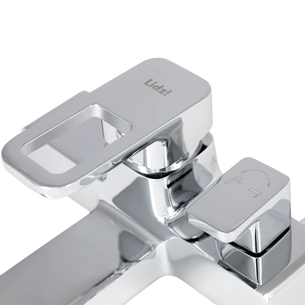 Змішувач для ванни Lidz Wawel 006 (з душовим гарнітуром) (k35) LDWAW006CRM45388 Chrome - 3 фото