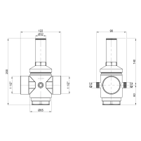Редуктор Icma 1" 1/2 №246 - 1 фото