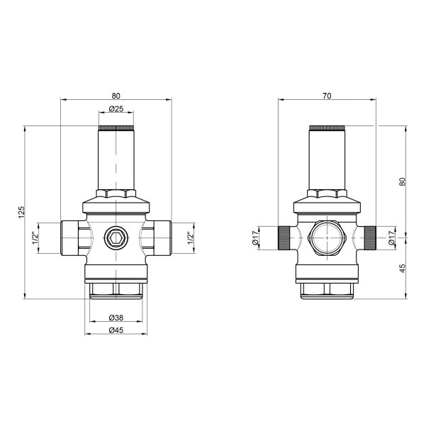 Редуктор Icma 1/2" №246 - 1 фото