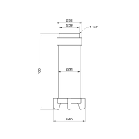 Фильтрующий катридж Icma для фильтров 1"х1" 1/4 №752 - 1 фото