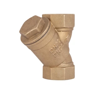 Фільтр косий Icma №50 грубої очистки 1 1/4"ВВ латунний