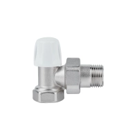 Кран радіаторний Icma 1/2" кутовий без ручки №805 - 2 фото