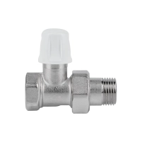 Кран радіаторний Icma 1/2" прямий без ручки №815 - 2 фото