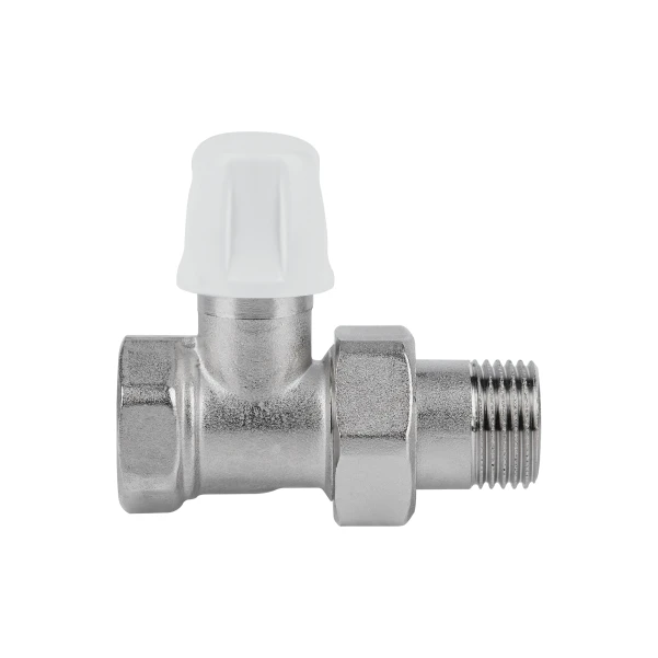 Кран радіаторний Icma 1/2" прямий без ручки №815 - 2 фото