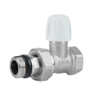 Кран радиаторный Icma 1/2" с антипротечкой прямой без ручки №815+940