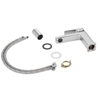 Смеситель латунный для раковины Lidz Orion 001F (k25) LDORI001FCRM48091 Chrome - 5 фото