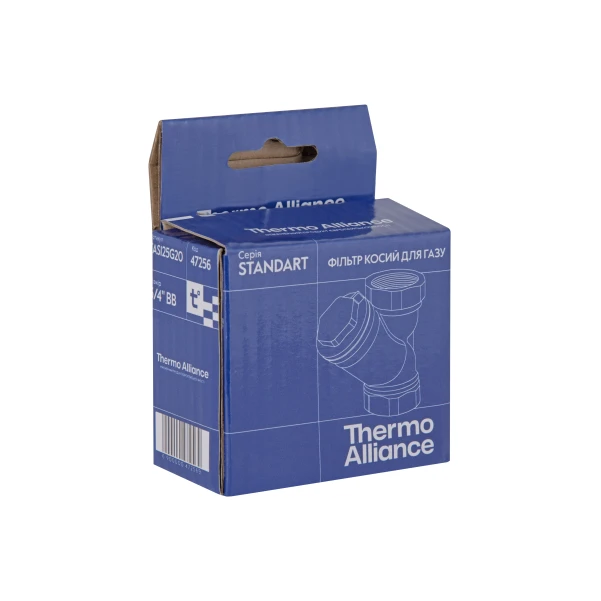 Фільтр Thermo Alliance Standart для газу 3/4"ВВ нікель, косий TAS125G20 - 7 фото