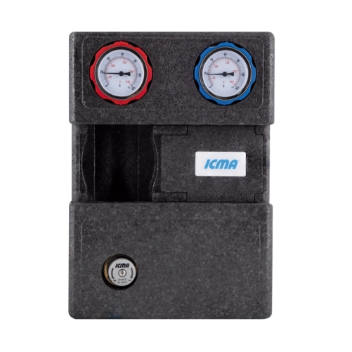 Насосна група Icma №R004 1 1/2"x1" підключення зліва, без насоса 93R004AFS5505SC