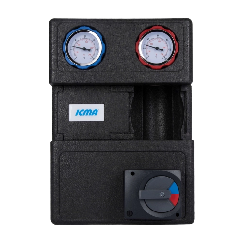 Насосна група Icma №R001 1 1/2"x1" підключення праворуч, без насоса 93R001AFD53SC