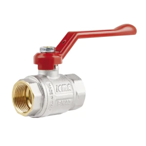Кран кульовий Icma 3/4" ВВ з ручкою