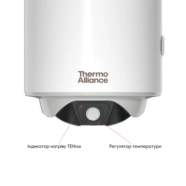 Водонагреватель электрический комбинированный Thermo Alliance вертикальный 80 л. т.о. 0,24 кв.м правый, мокрый ТЭН 2,0 кВт (CWH 8044 4S R) - 4 фото