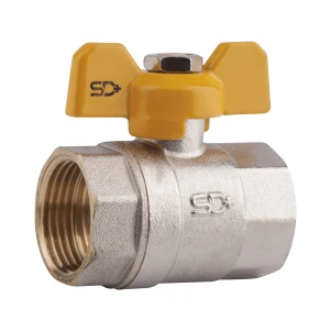 Кран кульовий Thermo Alliance Base 1/2" ВР для газу (метелик) SD602G15