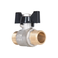Кран кульовий Thermo Alliance Base 1/2" ЗЗ для води (метелик) SD606W15 - 2 фото
