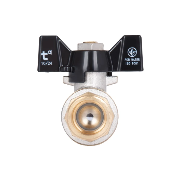 Кран кульовий Thermo Alliance Base 1/2" ЗЗ для води (метелик) SD606W15 - 6 фото