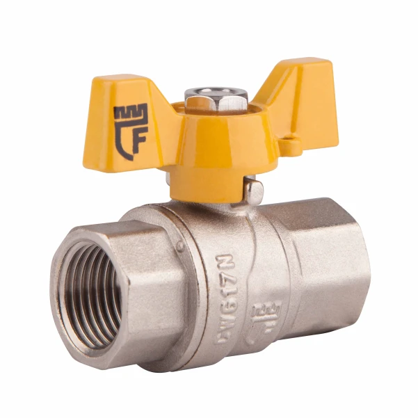Кран кульовий Thermo Alliance Forte 3/4" ВР для газа (метелик) SF602G20