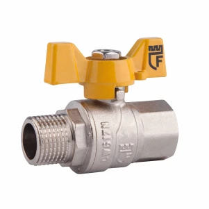 Кран кульовий Thermo Alliance Forte 3/4" ВЗ для газа (метелик) SF607G20