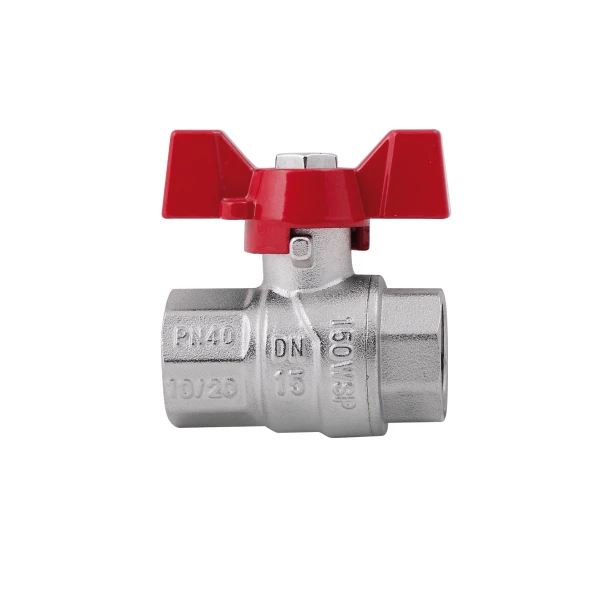 Кран кульовий Thermo Alliance Forte 1/2" ВР для води (метелик) SF602W15 - 2 фото