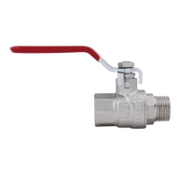 Кран кульовий Thermo Alliance Forte 1/2" ВЗ для води (ручка) SF605W15 - 2 фото