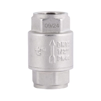 Зворотний клапан Thermo Alliance Forte 1/2"ВВ нікельований із латунним штоком TAF240W15
