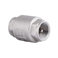 Обратний клапан Thermo Alliance Forte 3/4"ВВ никель с латунным штоком TAF240W20 - 3 фото