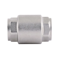 Обратний клапан Thermo Alliance Forte 3/4"ВВ никель с латунным штоком TAF240W20 - 4 фото
