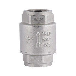 Зворотний клапан Thermo Alliance Forte 3/4"ВВ нікель із латунним штоком TAF240W20